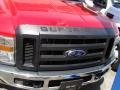 2009 Red Ford F350 Super Duty XL Regular Cab Dually Chassis  photo #3
