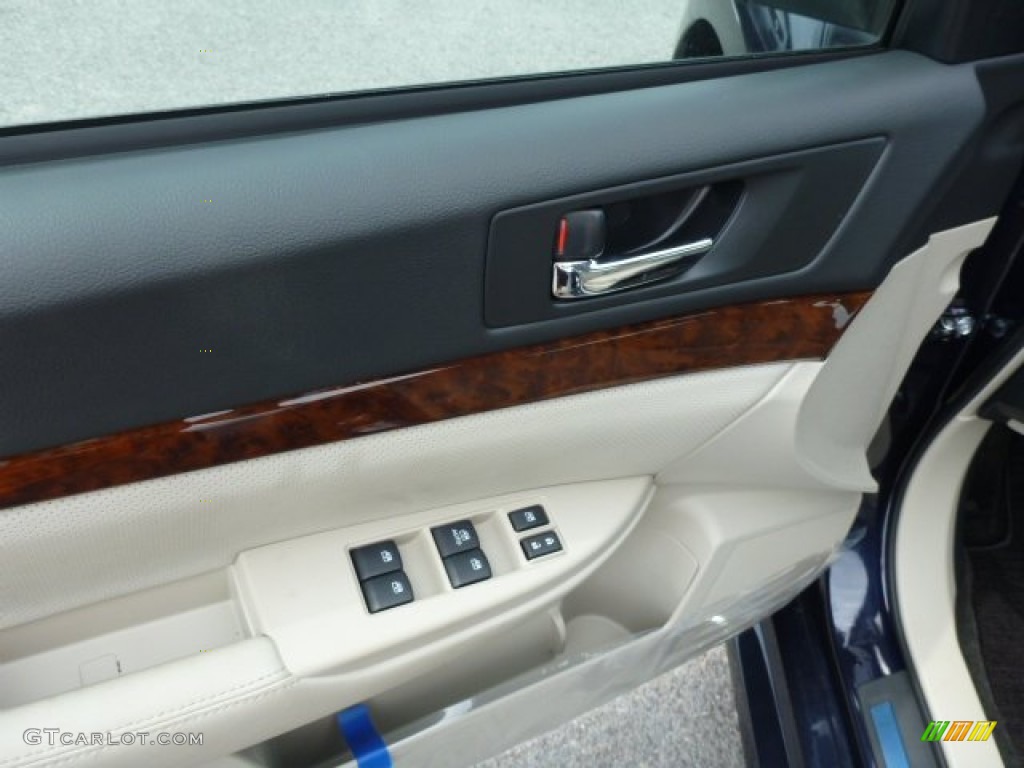 2014 Subaru Legacy 2.5i Limited Ivory Door Panel Photo #82174991