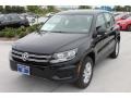 Deep Black Metallic - Tiguan S Photo No. 3