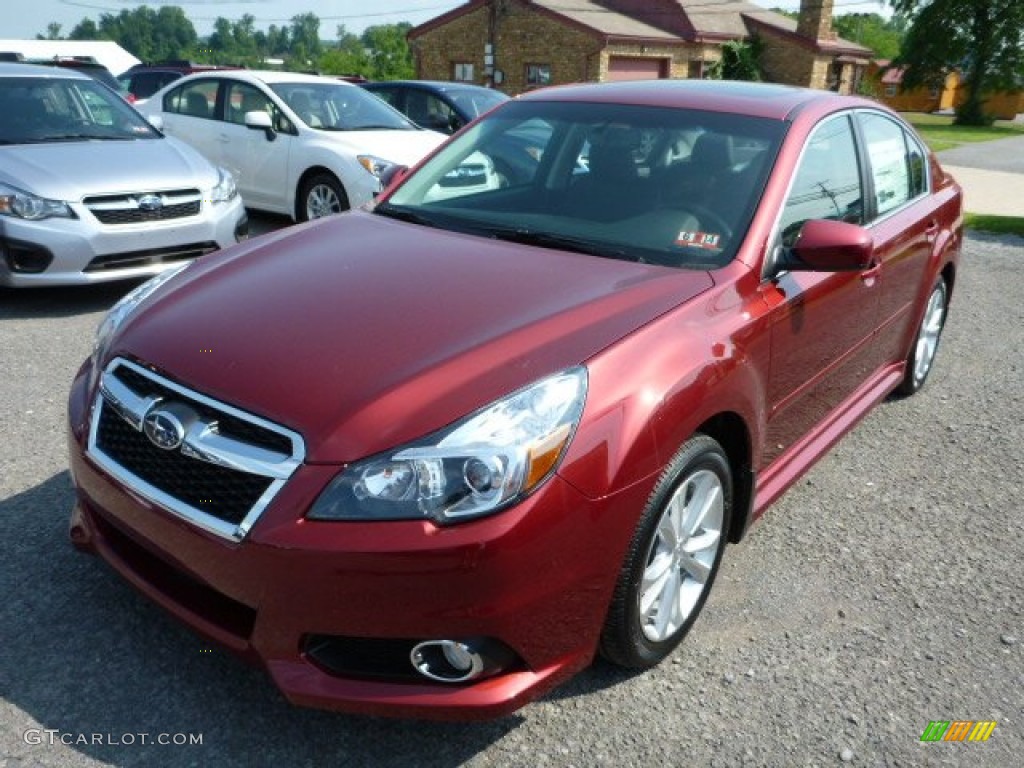 Venetian Red Pearl 2014 Subaru Legacy 2.5i Limited Exterior Photo #82176257