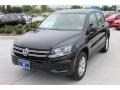 Deep Black Metallic - Tiguan S Photo No. 3