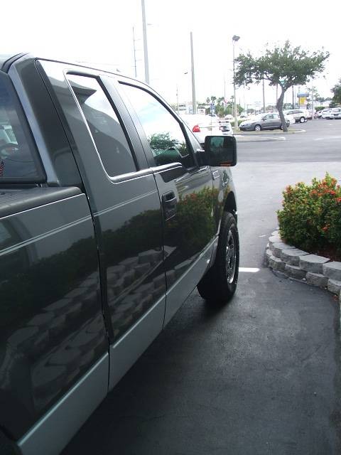 2005 F150 XLT SuperCab 4x4 - Dark Shadow Grey Metallic / Medium Flint/Dark Flint Grey photo #5