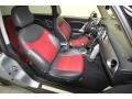 2006 Mini Cooper Octagon Tartan Red/Panther Black Interior Front Seat Photo