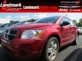 Inferno Red Crystal Pearl 2009 Dodge Caliber SXT