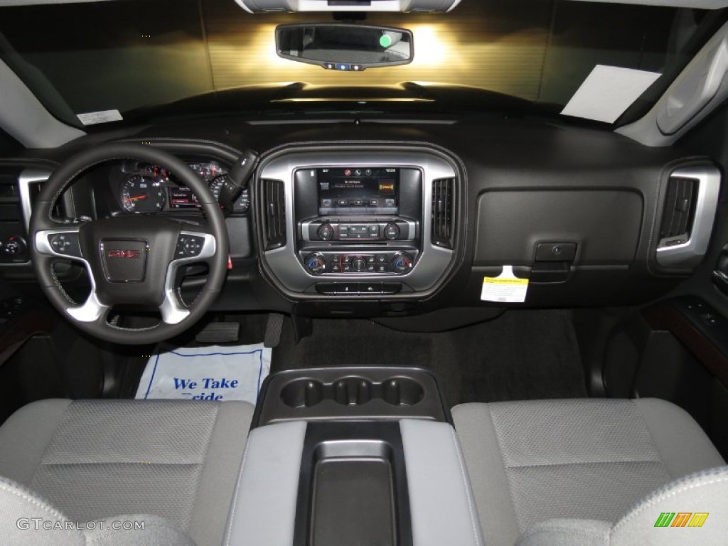 2014 Sierra 1500 SLE Crew Cab - Onyx Black / Jet Black/Dark Ash photo #4