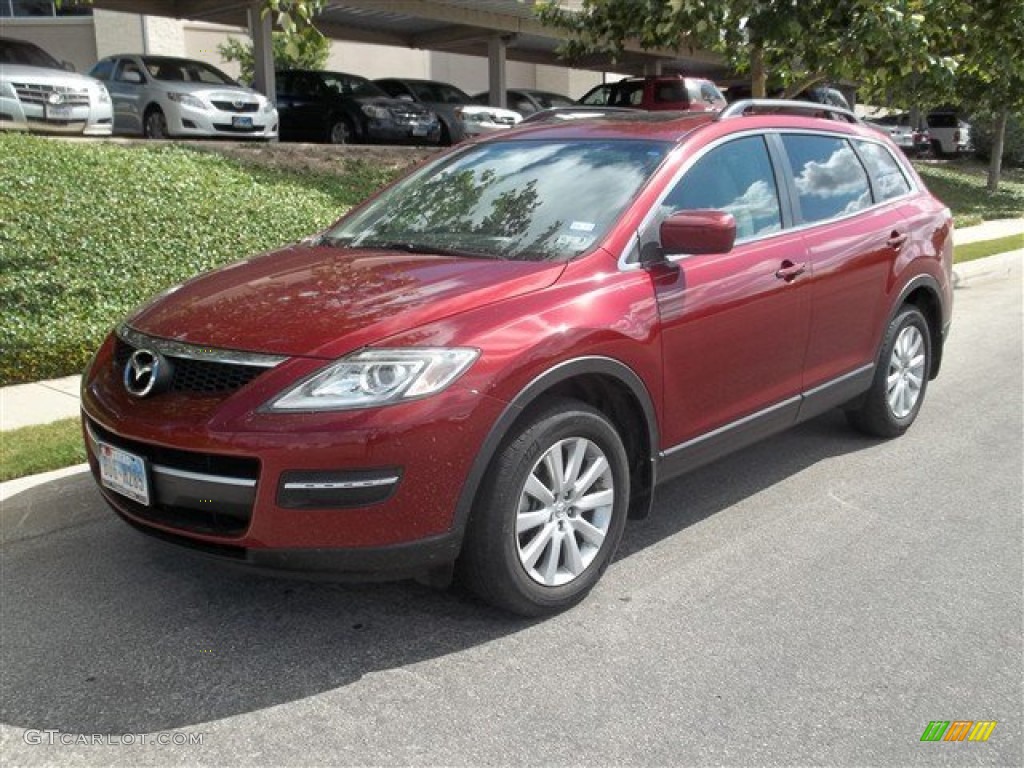 2009 CX-9 Sport - Copper Red Mica / Black photo #1