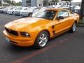 2007 Grabber Orange Ford Mustang V6 Premium Coupe  photo #1