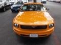 2007 Grabber Orange Ford Mustang V6 Premium Coupe  photo #2