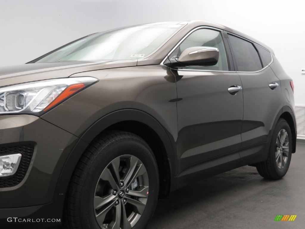 2013 Santa Fe Sport - Cabo Bronze / Beige photo #2