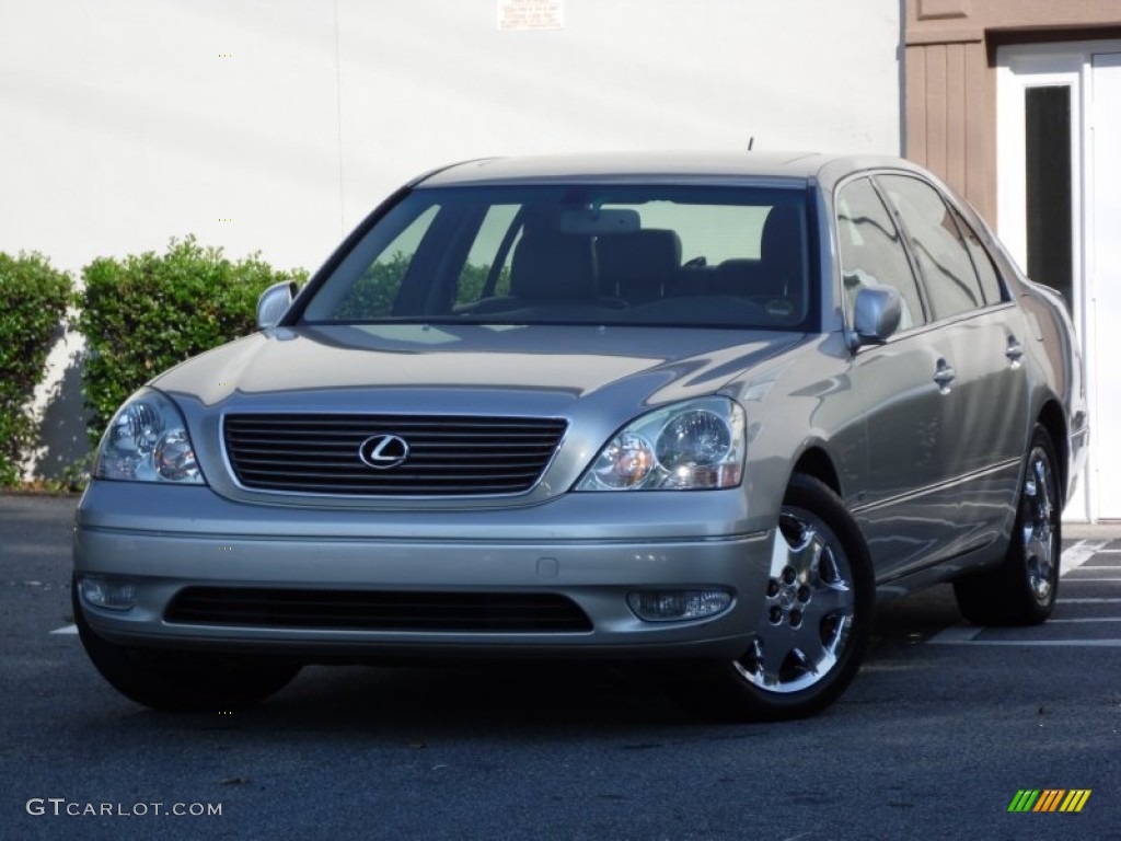 2001 LS 430 - Millenium Silver Metallic / Light Charcoal photo #1