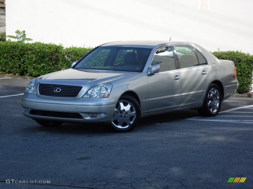 2001 LS 430 - Millenium Silver Metallic / Light Charcoal photo #2