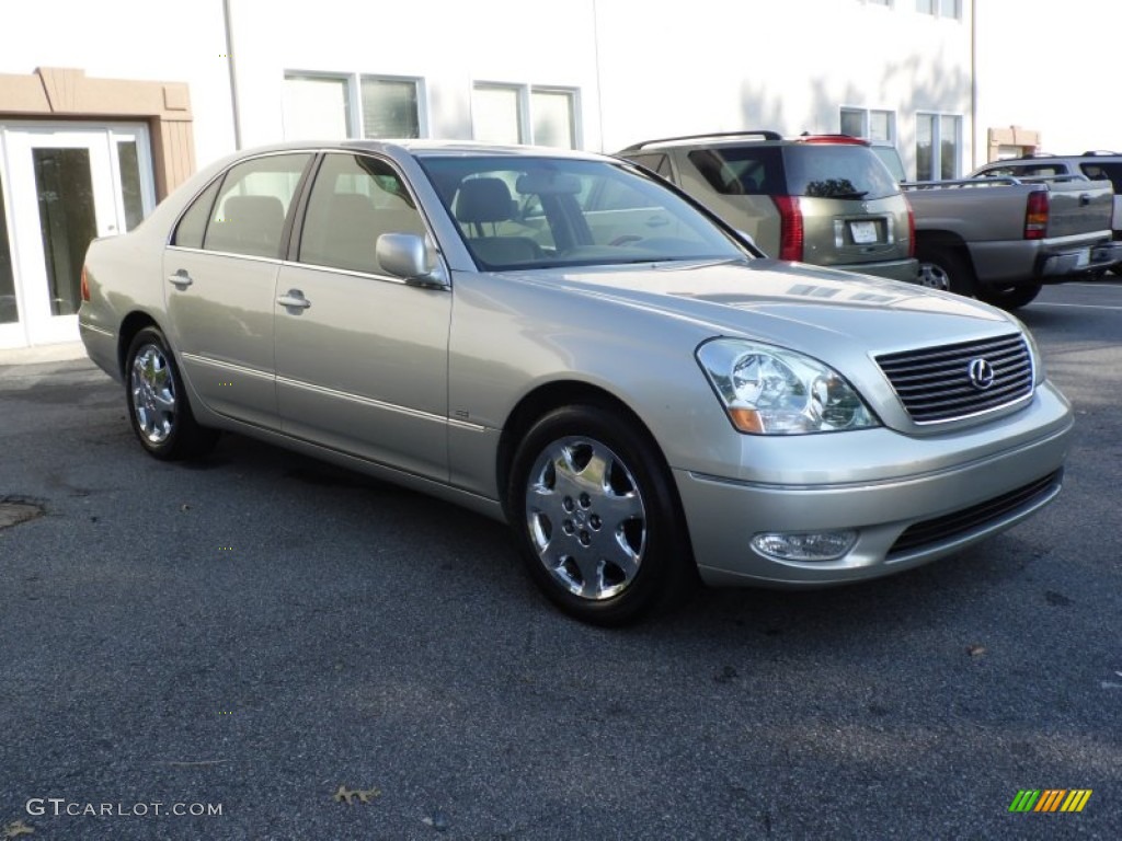 2001 LS 430 - Millenium Silver Metallic / Light Charcoal photo #5