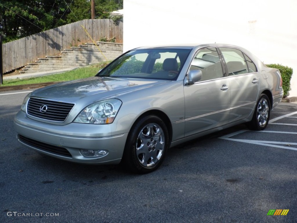 2001 LS 430 - Millenium Silver Metallic / Light Charcoal photo #6