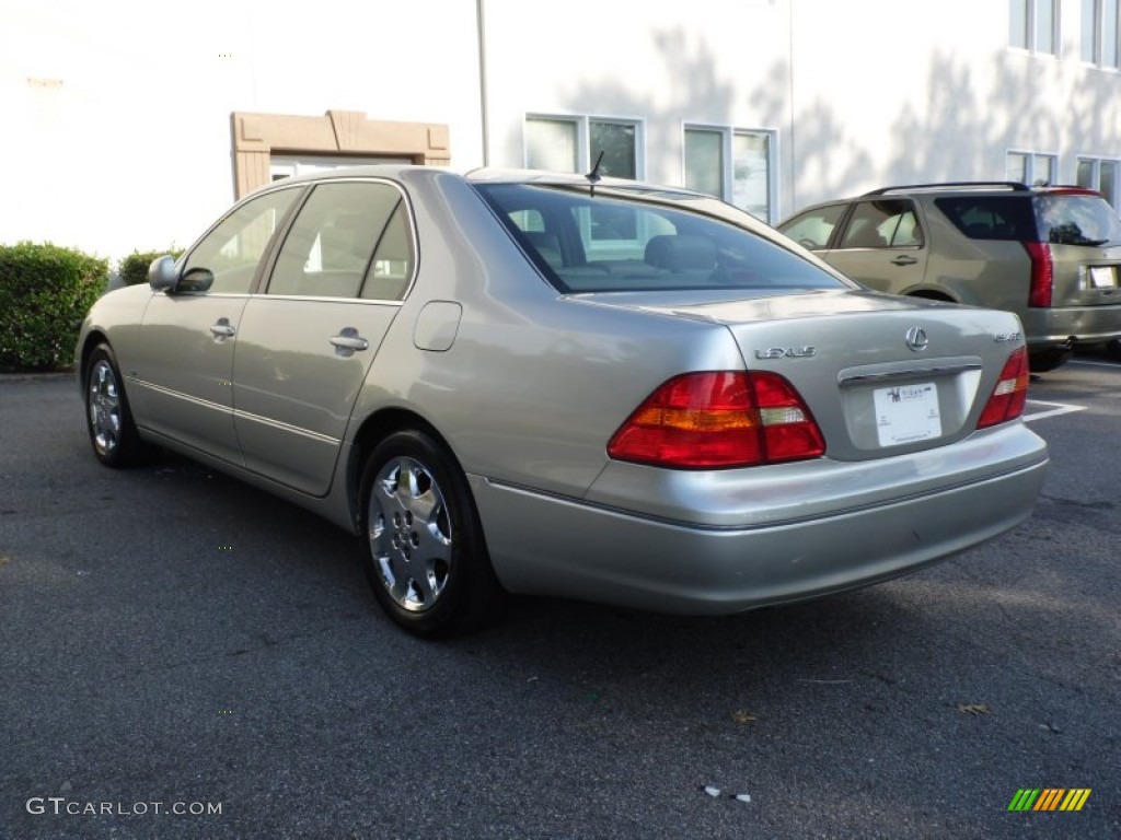 2001 LS 430 - Millenium Silver Metallic / Light Charcoal photo #7