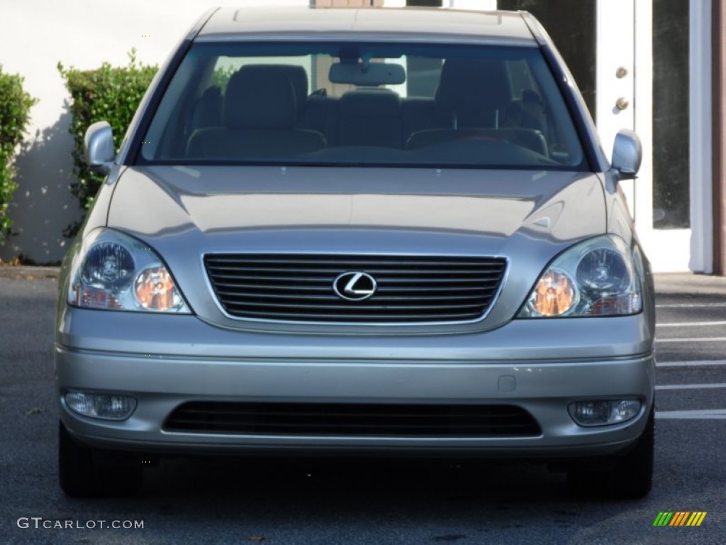 2001 LS 430 - Millenium Silver Metallic / Light Charcoal photo #10
