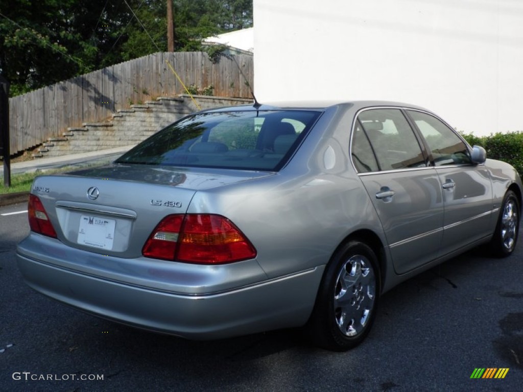 2001 LS 430 - Millenium Silver Metallic / Light Charcoal photo #16
