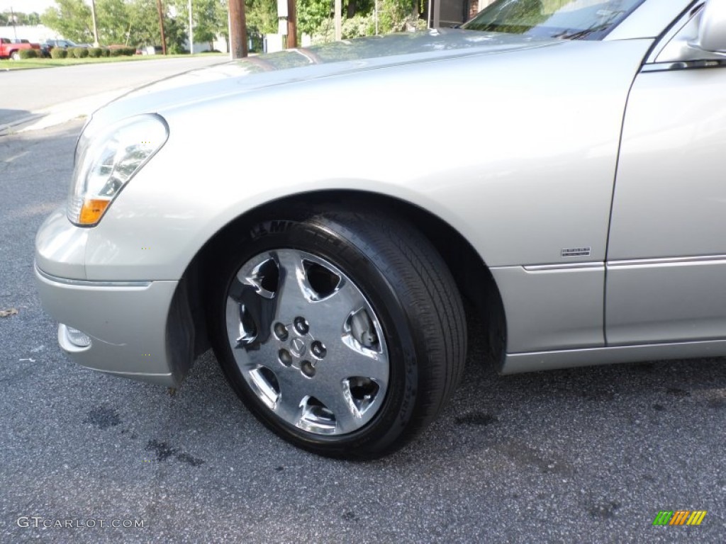 2001 LS 430 - Millenium Silver Metallic / Light Charcoal photo #17