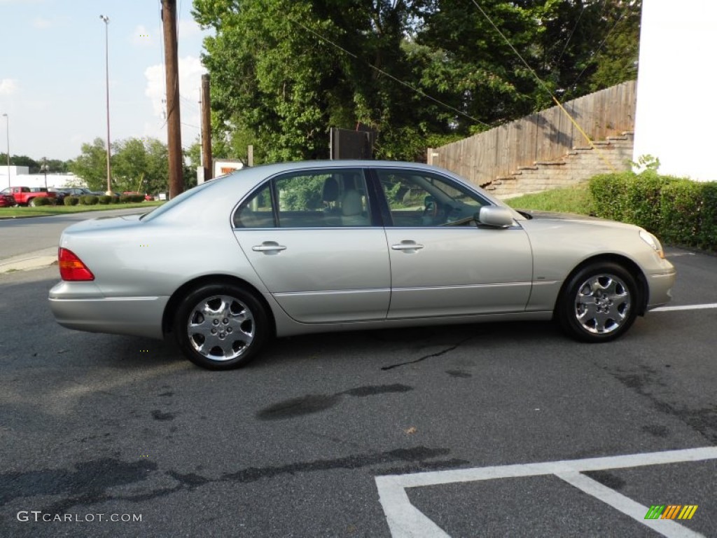 2001 LS 430 - Millenium Silver Metallic / Light Charcoal photo #18