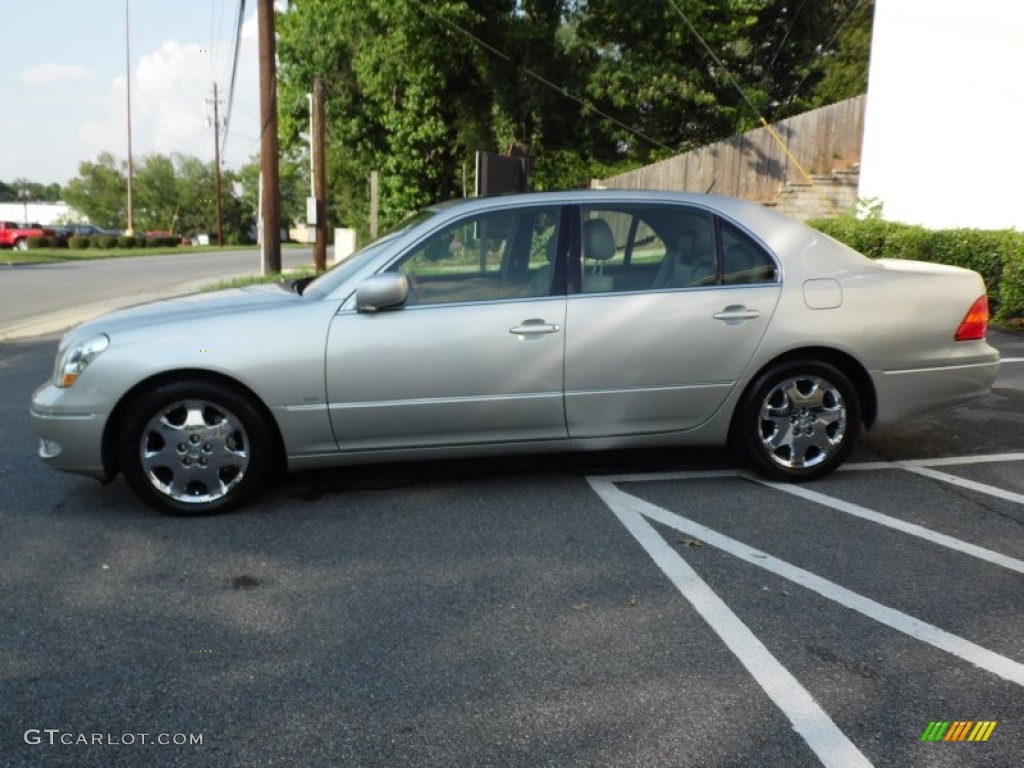 2001 LS 430 - Millenium Silver Metallic / Light Charcoal photo #20