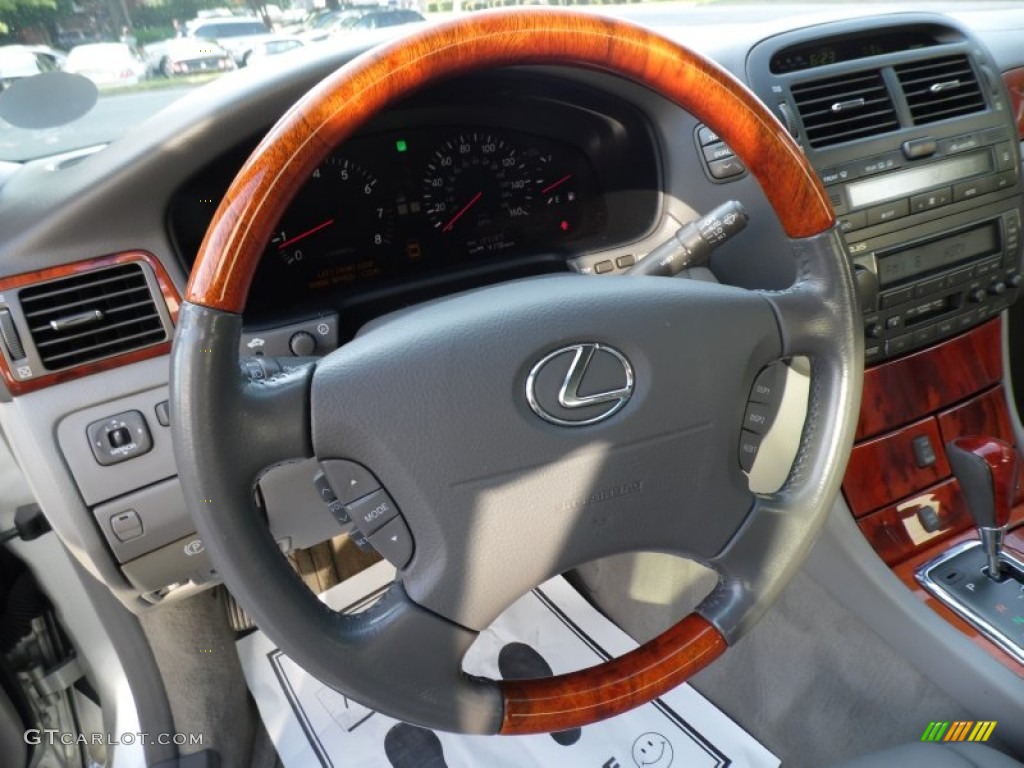 2001 LS 430 - Millenium Silver Metallic / Light Charcoal photo #21