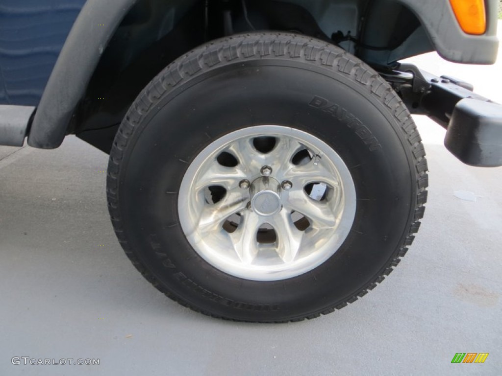 2002 Wrangler X 4x4 - Black / Camel Beige photo #14