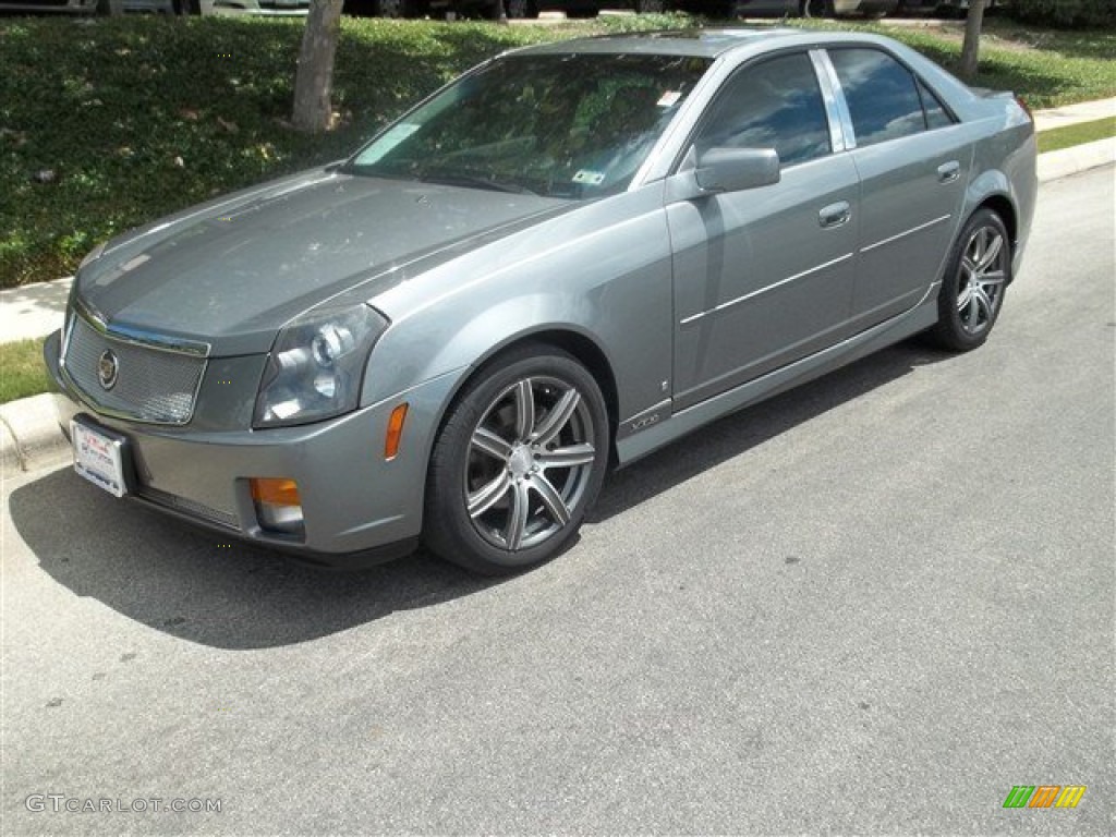 2006 CTS Sedan - Silver Smoke / Light Gray/Ebony photo #1