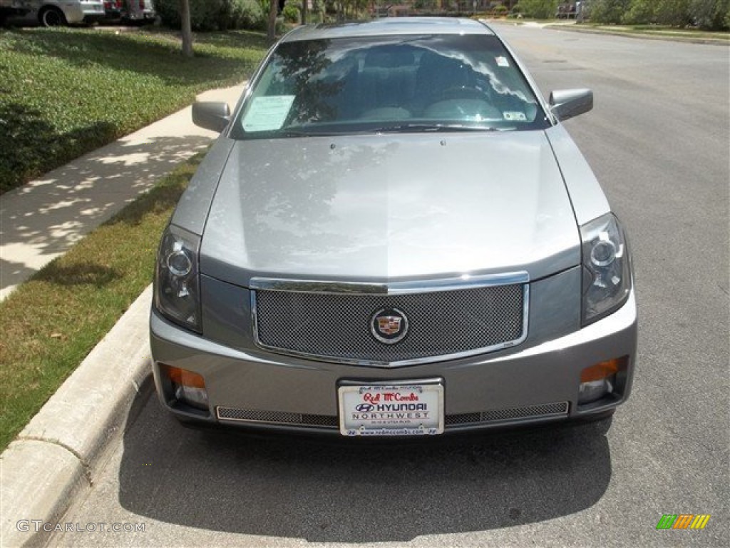 2006 CTS Sedan - Silver Smoke / Light Gray/Ebony photo #2