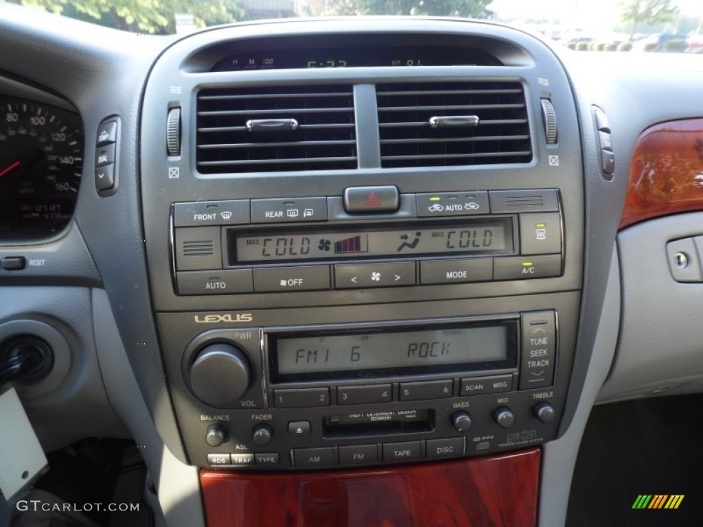 2001 LS 430 - Millenium Silver Metallic / Light Charcoal photo #30