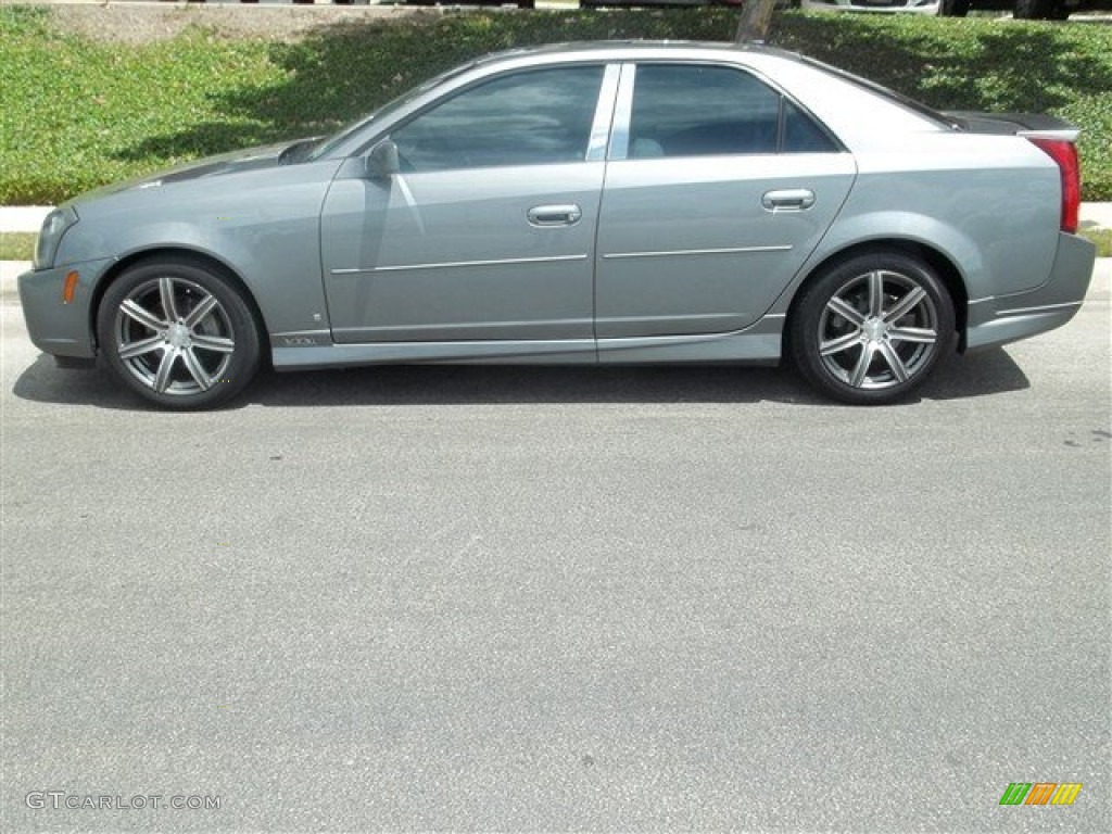 2006 CTS Sedan - Silver Smoke / Light Gray/Ebony photo #3