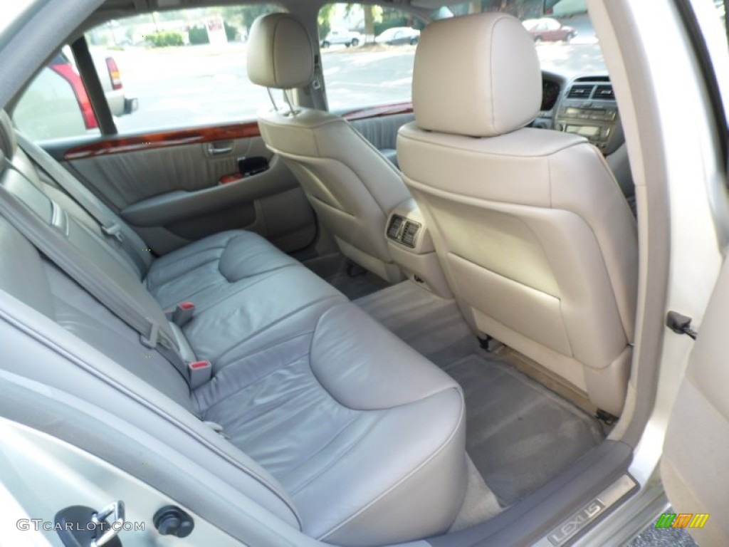 2001 LS 430 - Millenium Silver Metallic / Light Charcoal photo #32
