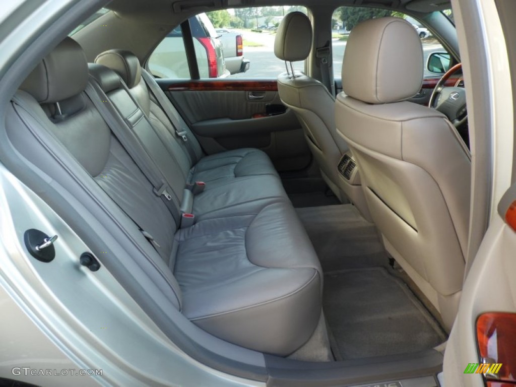 2001 LS 430 - Millenium Silver Metallic / Light Charcoal photo #33