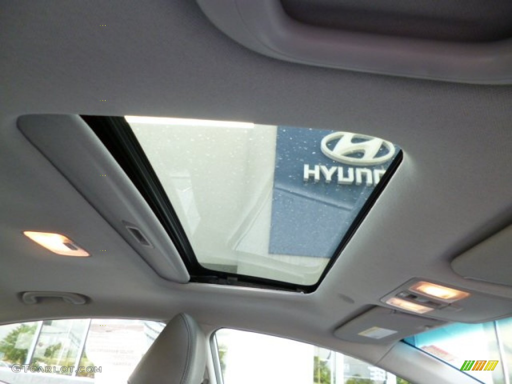 2012 Elantra Limited - Silver / Gray photo #10