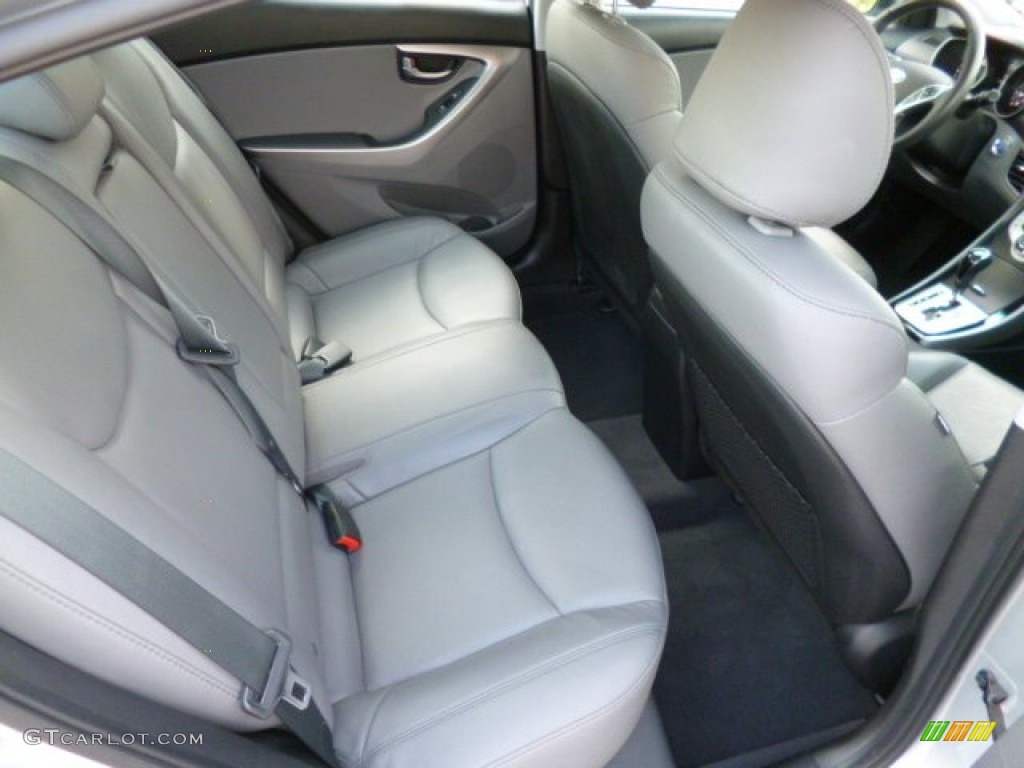 2012 Elantra Limited - Silver / Gray photo #11