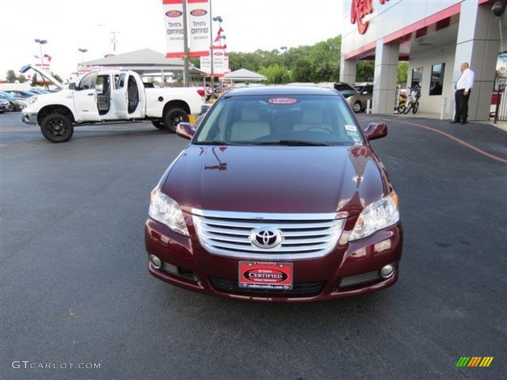 2008 Avalon Limited - Cassis Red Pearl / Ivory Beige photo #2