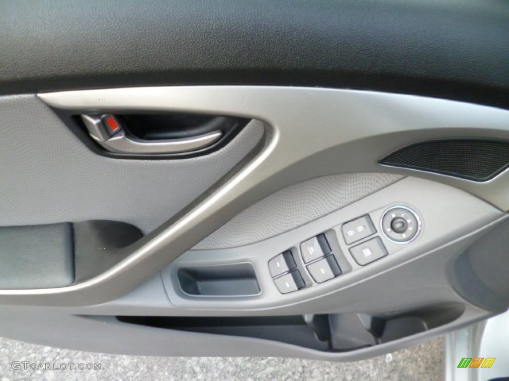 2012 Elantra Limited - Silver / Gray photo #16