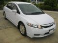 2009 Taffeta White Honda Civic Hybrid Sedan  photo #3