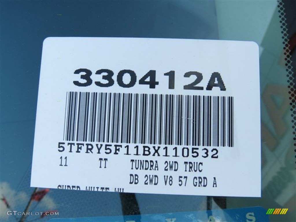 2011 Tundra SR5 Double Cab - Magnetic Gray Metallic / Graphite Gray photo #18