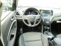Black 2013 Hyundai Santa Fe Limited AWD Dashboard