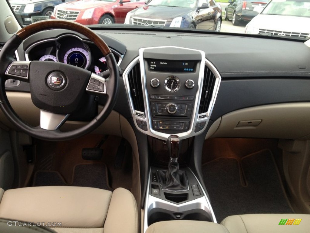 2011 Cadillac SRX 4 V6 Turbo AWD Titanium/Ebony Dashboard Photo #82183077