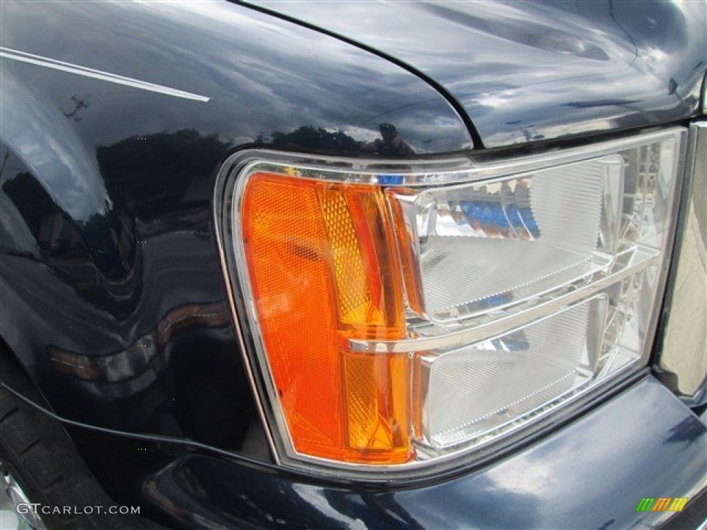 2008 Sierra 1500 SLE Crew Cab - Midnight Blue Metallic / Light Titanium photo #2