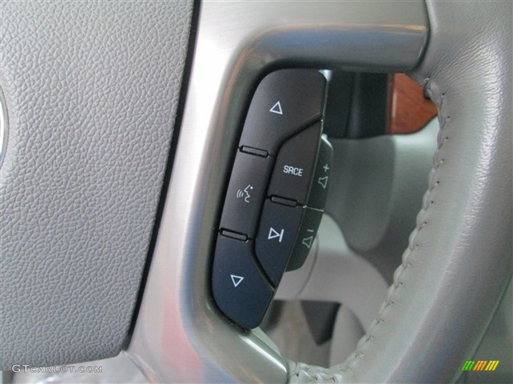 2008 Sierra 1500 SLE Crew Cab - Midnight Blue Metallic / Light Titanium photo #16