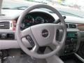2008 GMC Sierra 1500 Light Titanium Interior Steering Wheel Photo