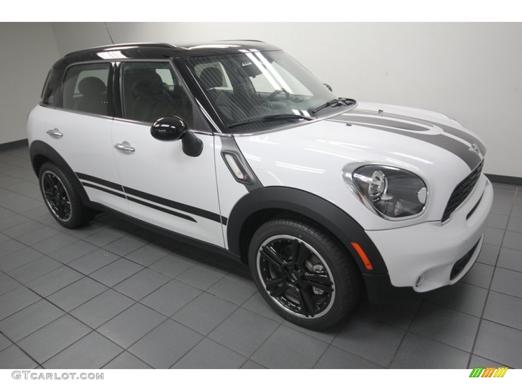 2013 Cooper S Countryman - Light White / Carbon Black photo #6