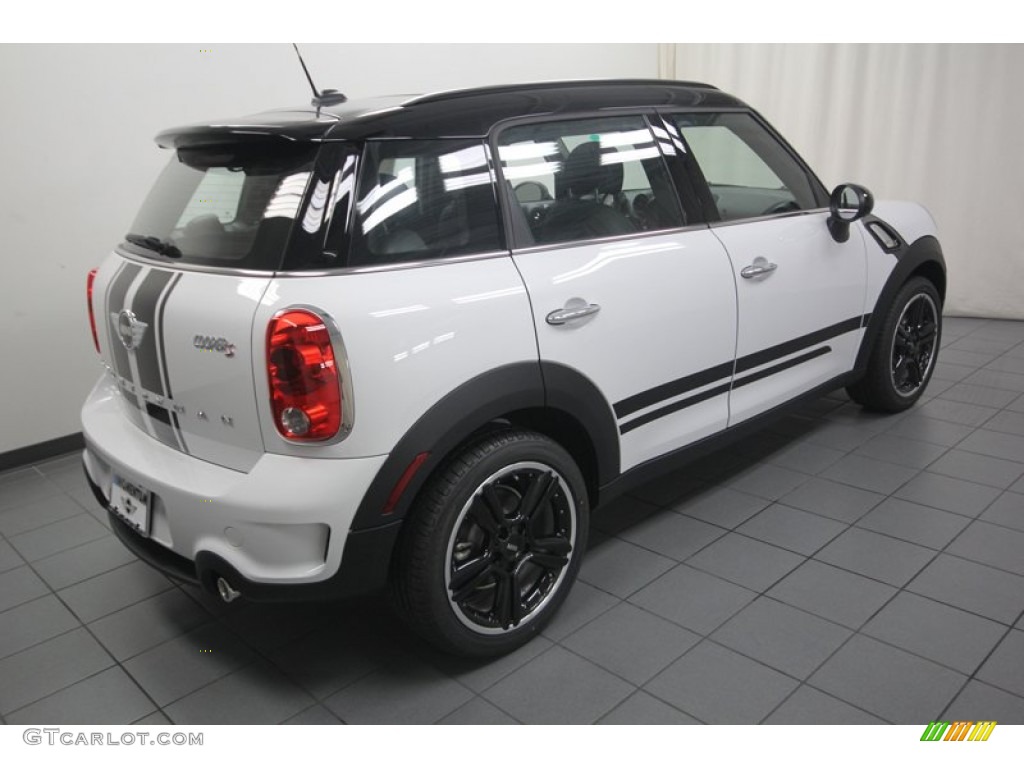 2013 Cooper S Countryman - Light White / Carbon Black photo #8