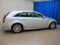 Radiant Silver Metallic 2010 Cadillac CTS 4 3.6 AWD Sport Wagon Exterior