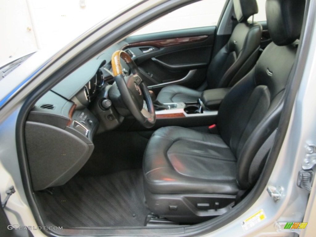 Ebony Interior 2010 Cadillac CTS 4 3.6 AWD Sport Wagon Photo #82184167
