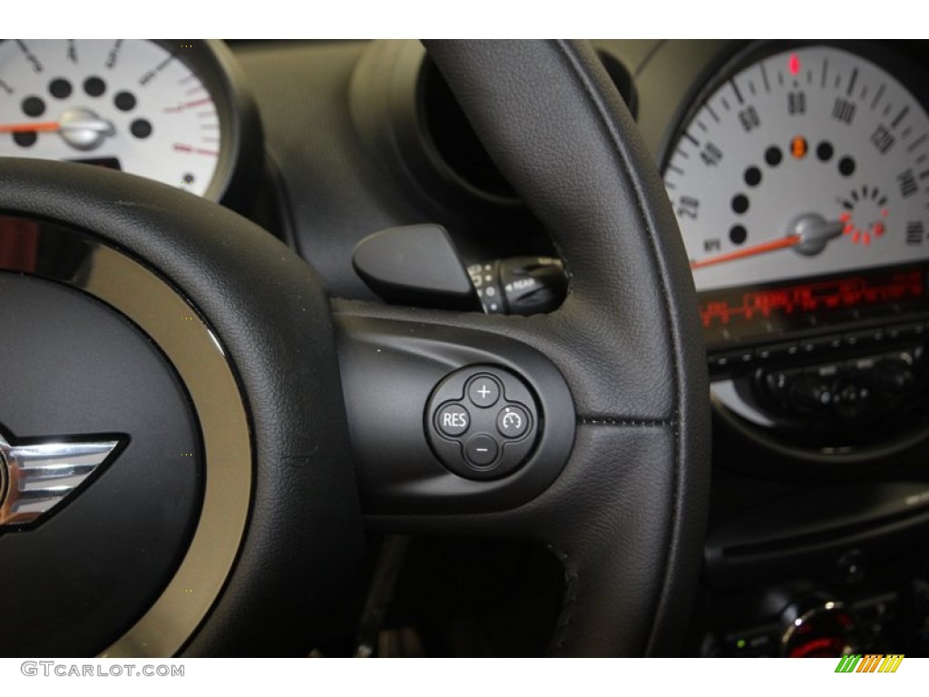 2013 Cooper S Countryman - Light White / Carbon Black photo #23