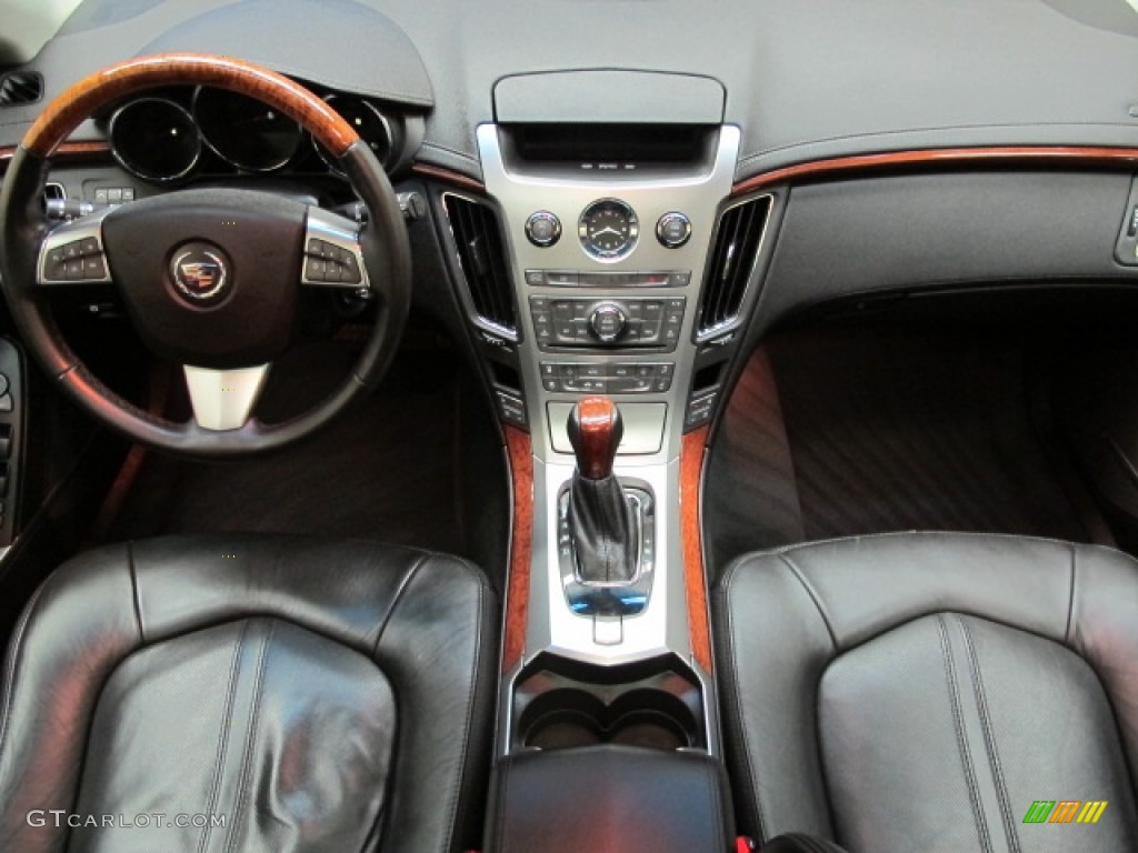 2010 Cadillac CTS 4 3.6 AWD Sport Wagon Ebony Dashboard Photo #82184399