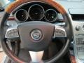 Ebony 2010 Cadillac CTS 4 3.6 AWD Sport Wagon Steering Wheel