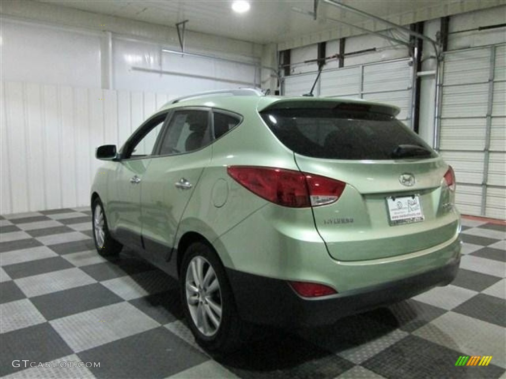 2011 Tucson Limited - Kiwi Green / Taupe photo #5